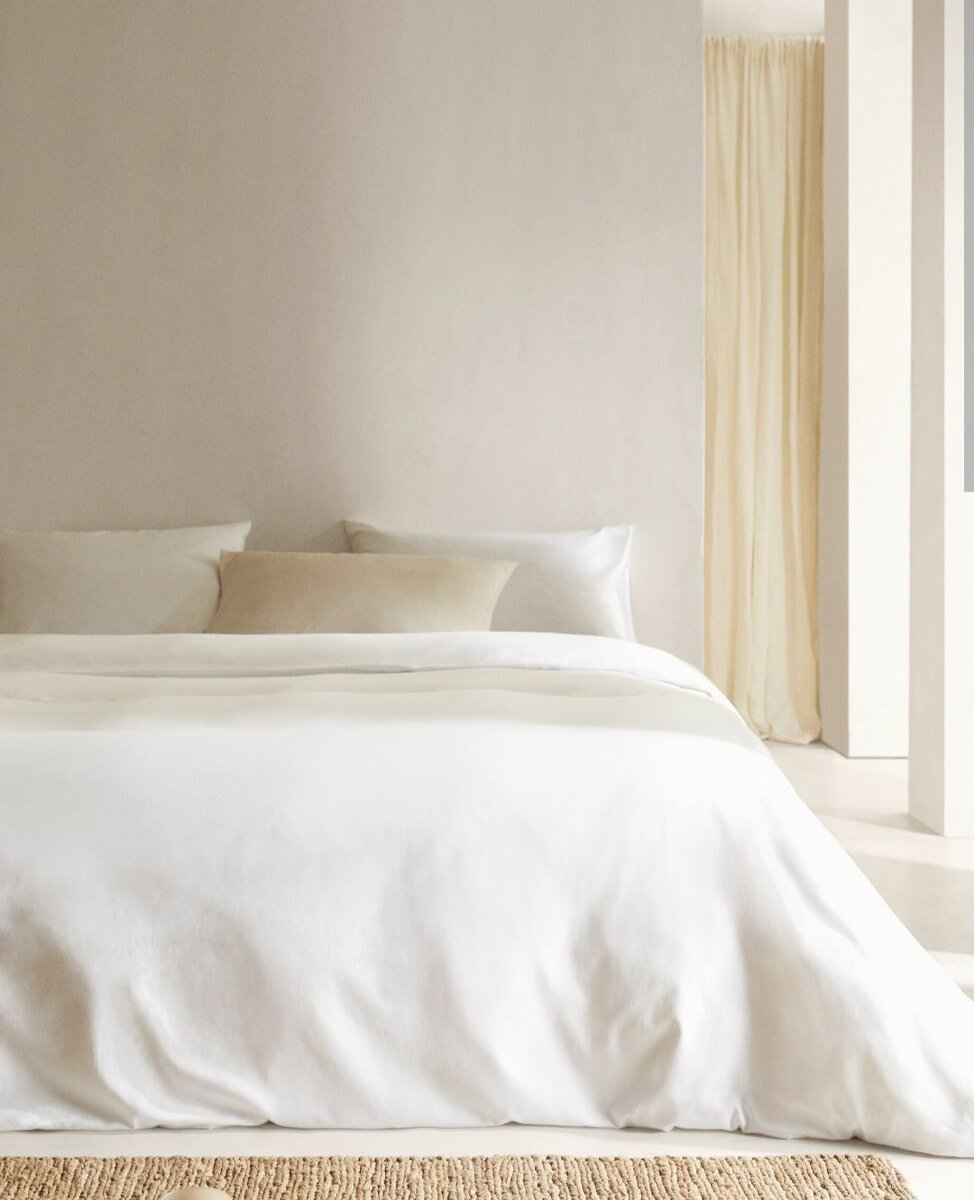 Queen size bed and mattress