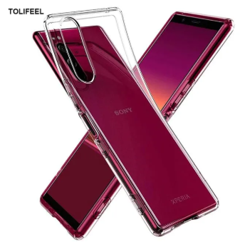 Sony Xperia 5 Back Cover Crystal Transparent Soft Clear Silicon Ultra Thin Protective Case cover