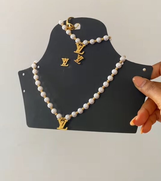 4 in 1 pearl jewelry set