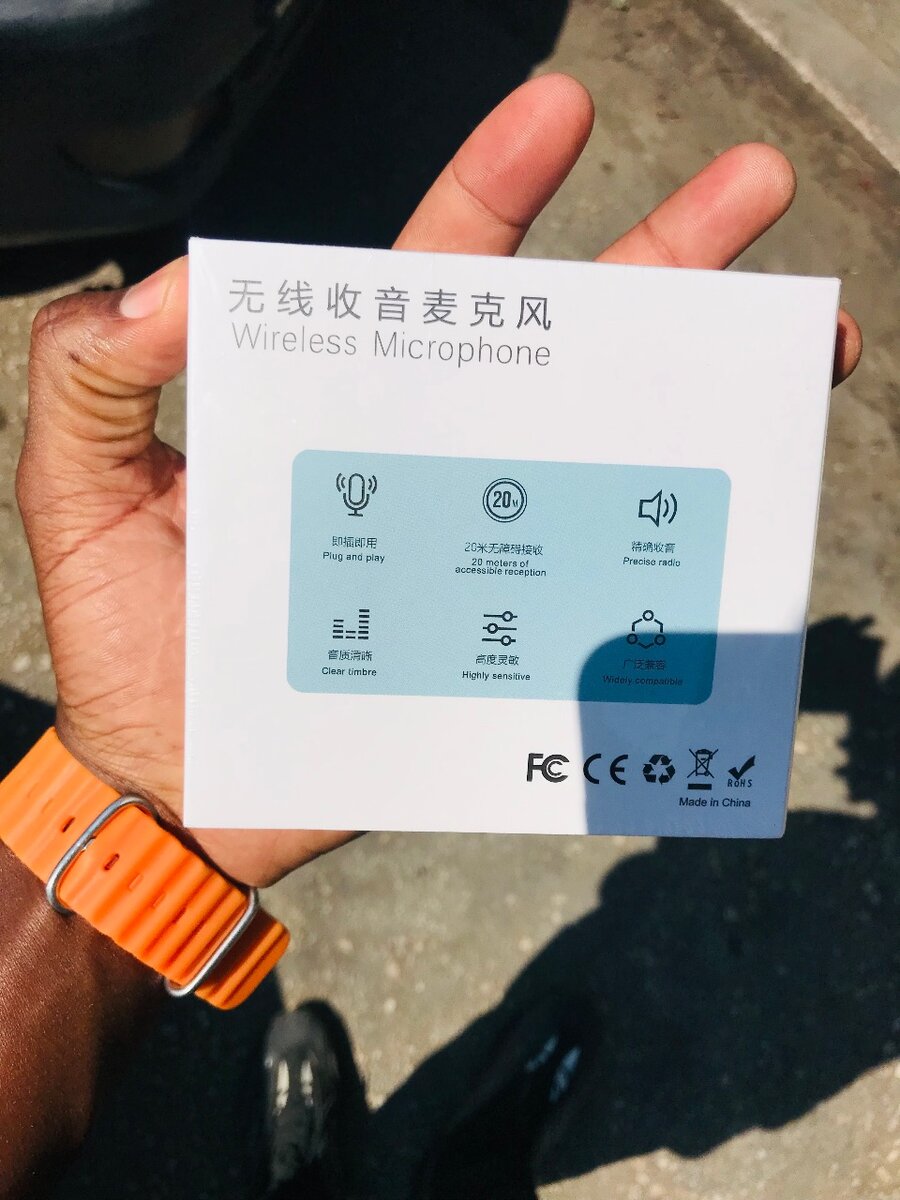 Wireless microphones