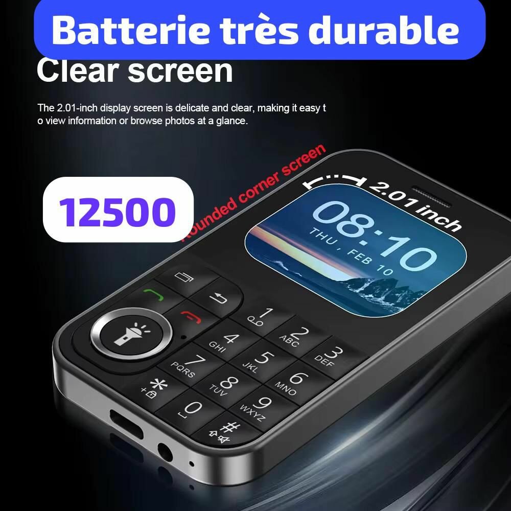 Téléphone Double SIM Durable