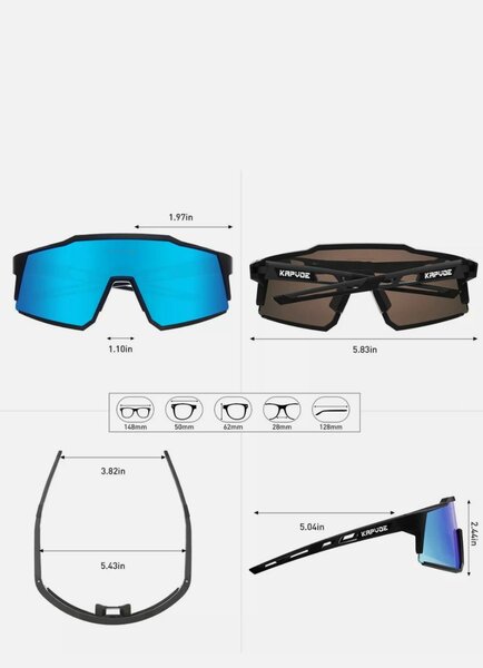 Sports sunglasses