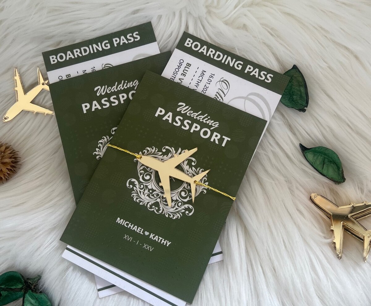 WEDDING INVITATIONS & SOUVENIR