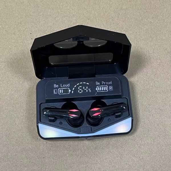 Écouteurs sans fil gaming LED