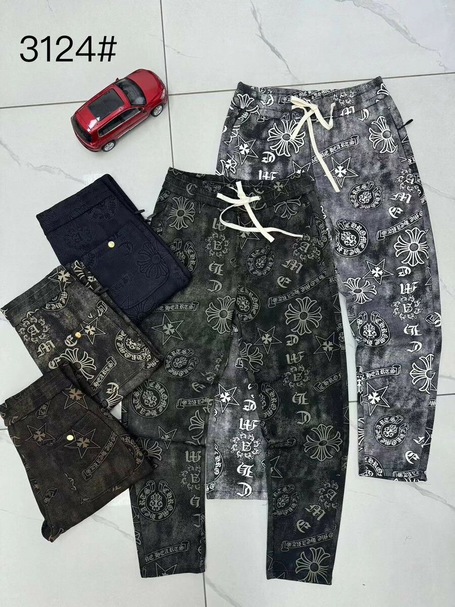 Pantalons à motifs pour hommes