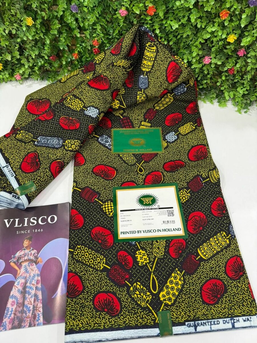 Tissu Wax Africain Vlisco
