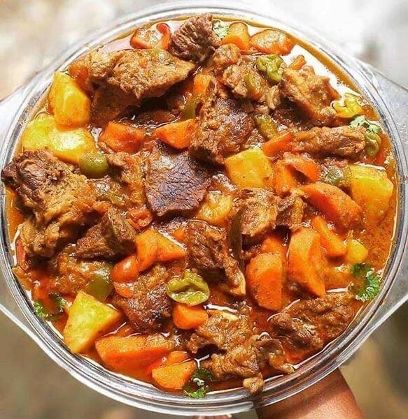 Délicieux ragoût de viande et légumes