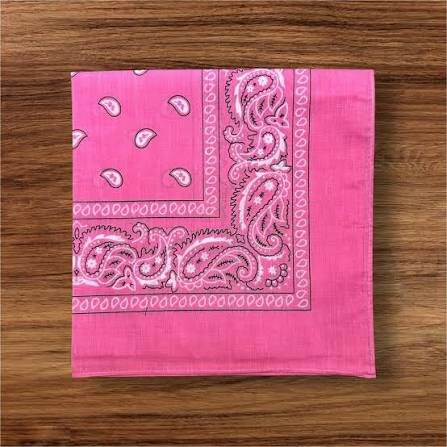 Bandana rose paisley