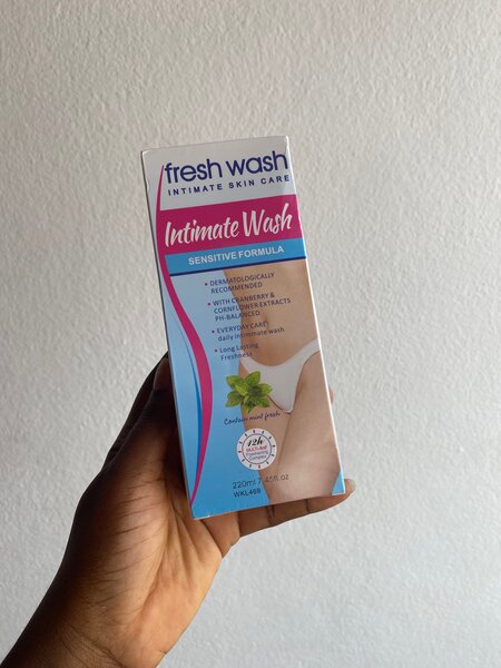 Lotion intime fraîche