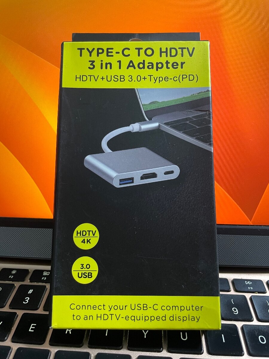 Adaptateur Type-C vers HDTV 3-en-1