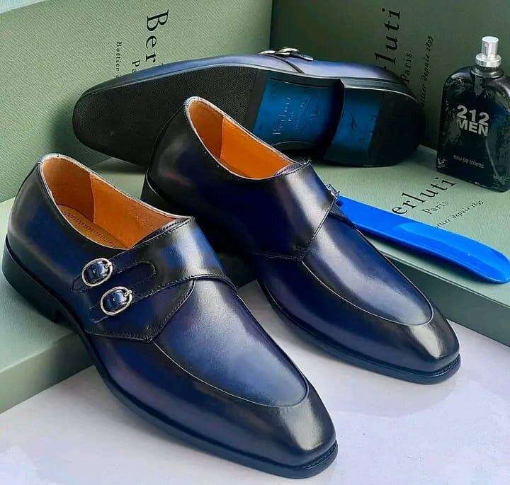 Chaussures Richelieu Double Boucle Homme