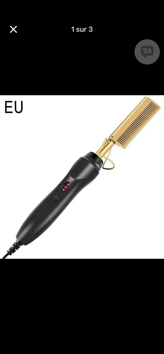 Brosse Lissante Chauffante