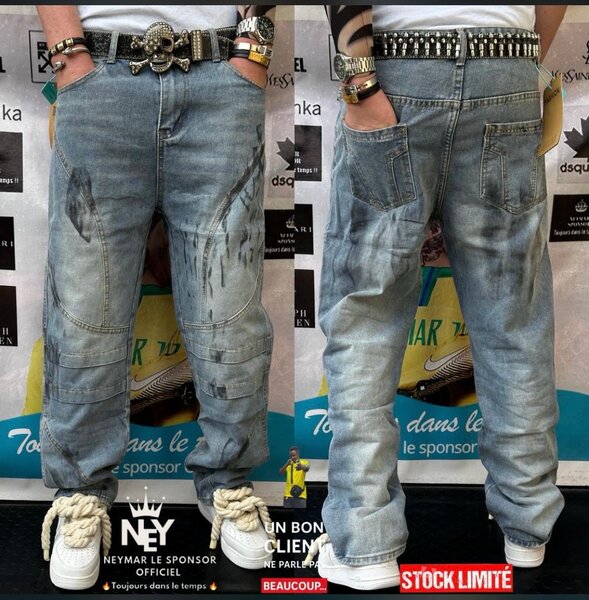 Jean décontracté homme tendance