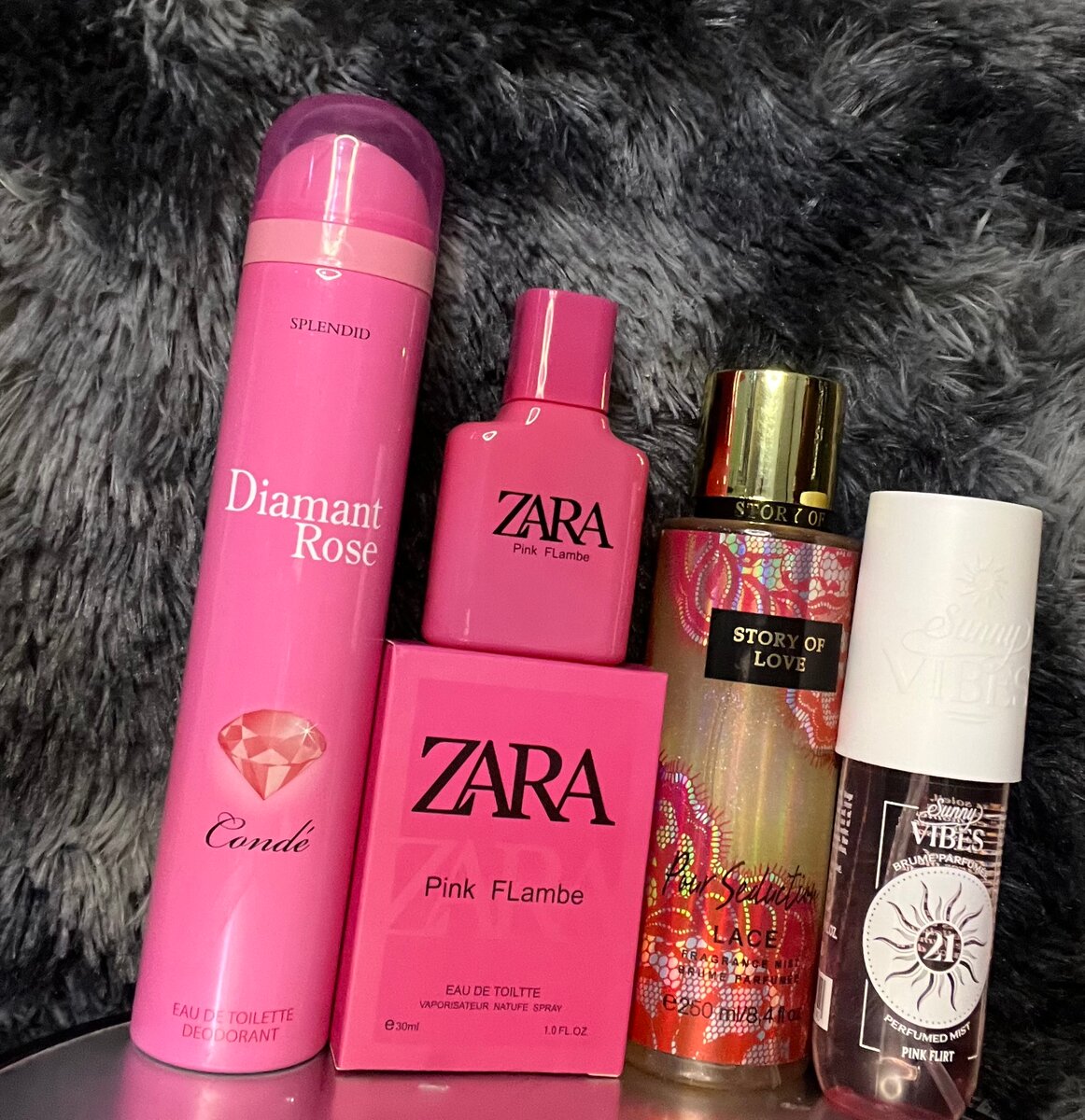 Lot de parfums pour femmes