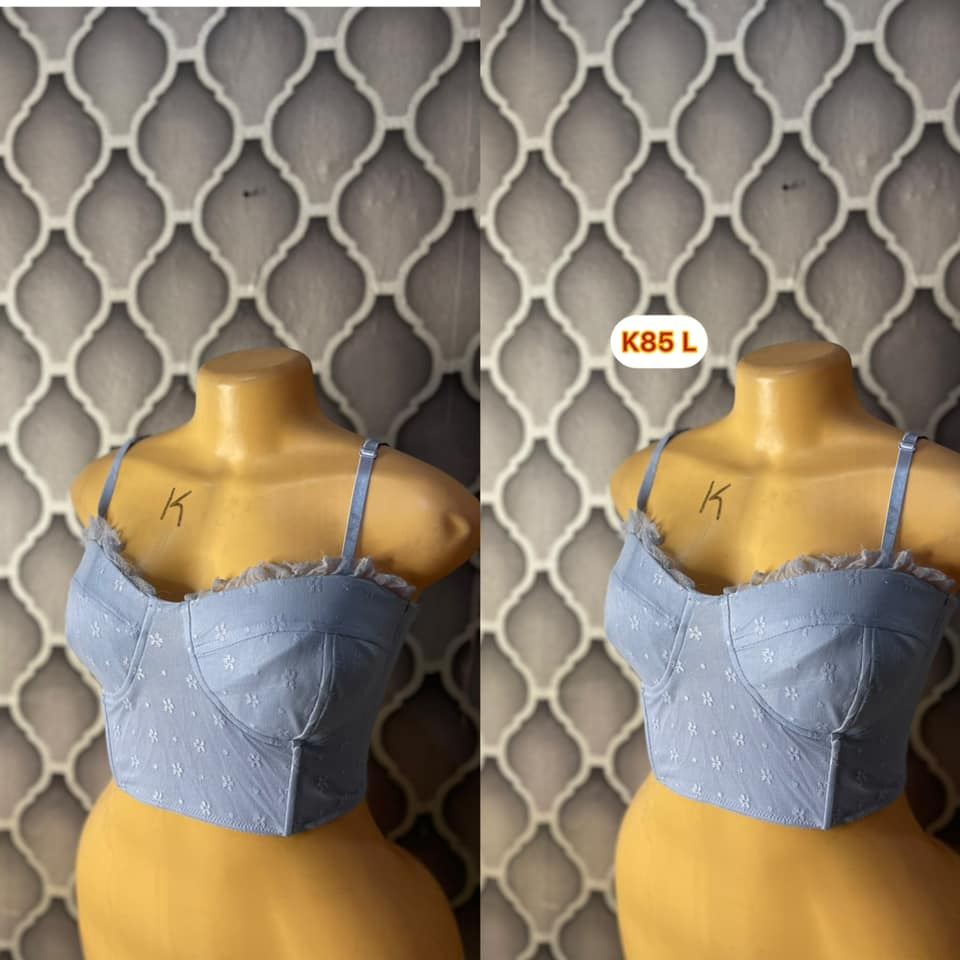 Beautiful thrifted corset tops and tops 