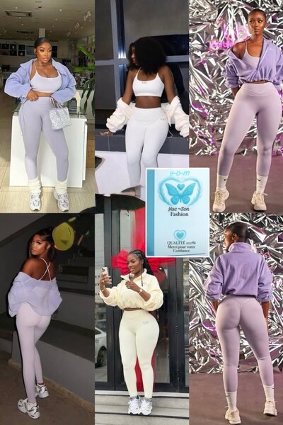 Leggings sportifs taille haute