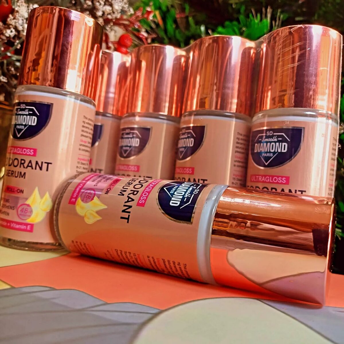 SMOOTH DIAMOND ultragloss deodorant serum roll-on