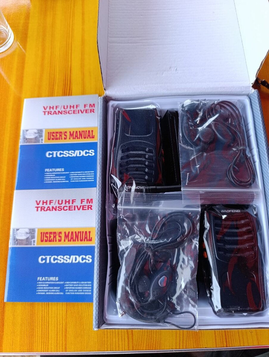 Talkie-walkie boafeng bf-888s