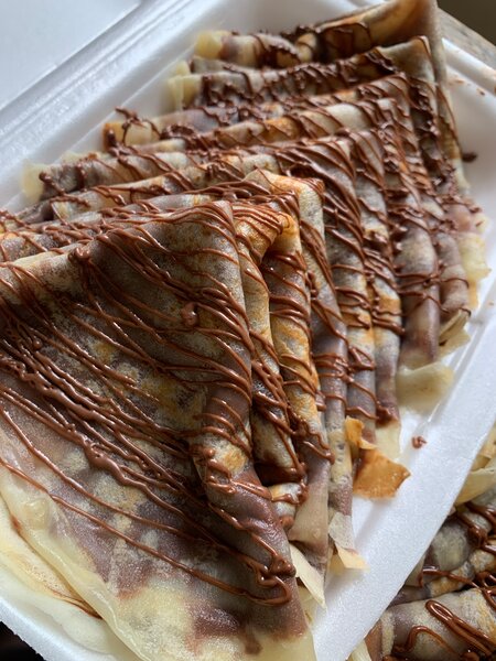 Crêpes au Nutella délicieuses