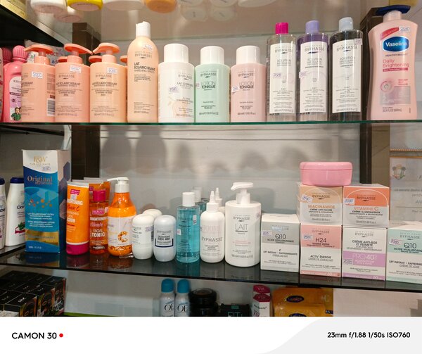 Produit cosmétiques importé