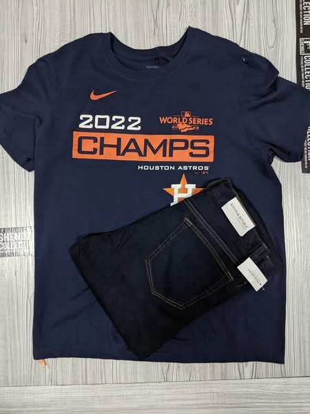 Men's combo T-shirt and jeans