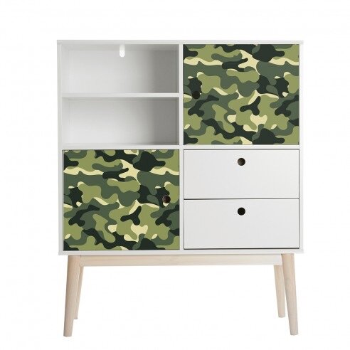 Papier Peint vert adhésifs