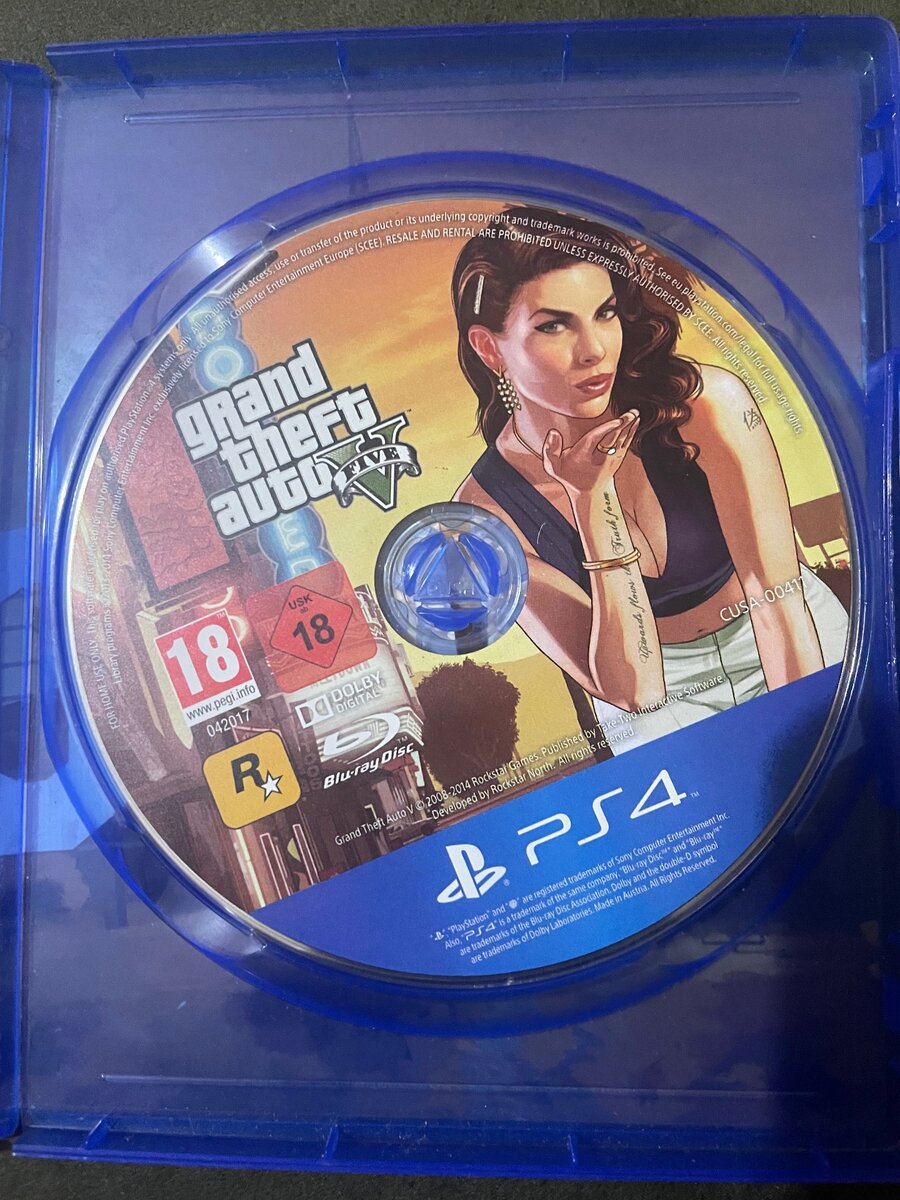 GTA 5 ( CD Ps4)