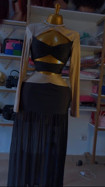 Robe élégante soirée glamour