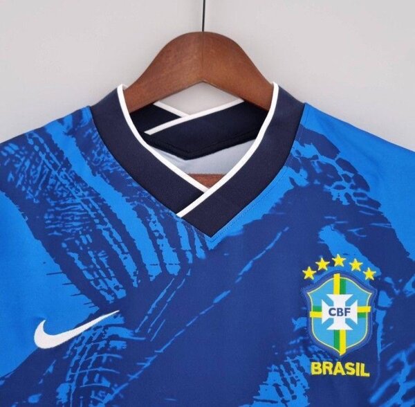 Maillot Brésil Bleu Football