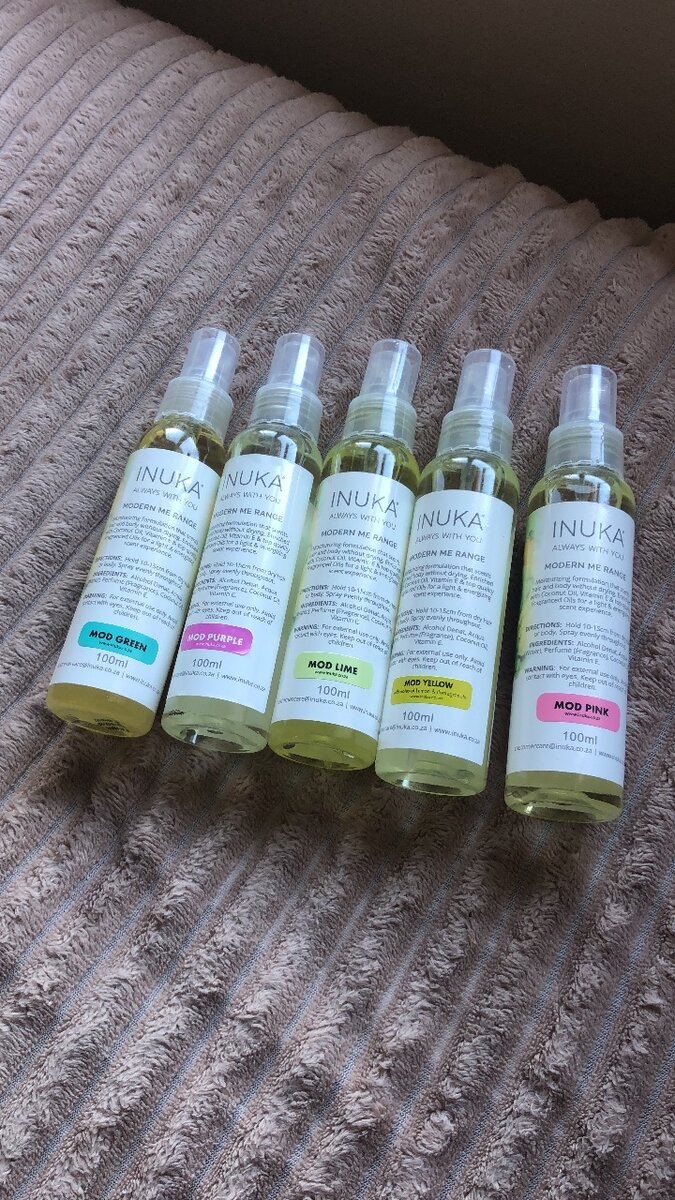Inuka body mists