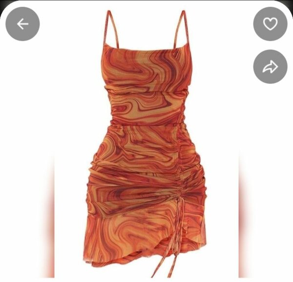 Robe moulante d'été à motifs