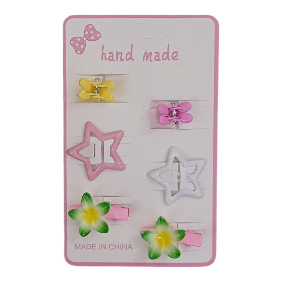 Pack of 6 cards Imported Pins