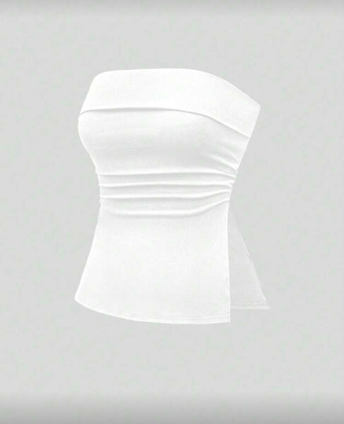 Top bustier sans bretelles chic