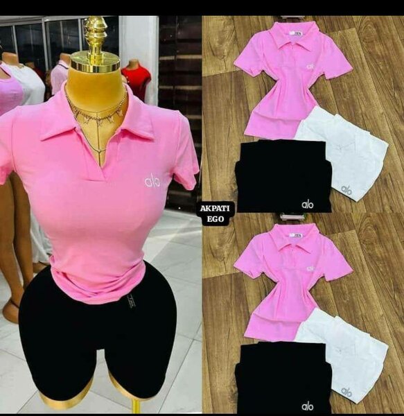 Ensemble sport femme rose