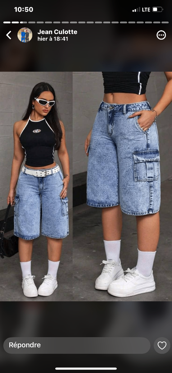 Culotte jean