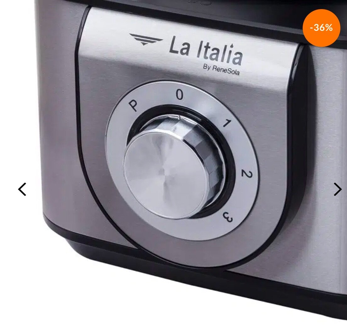 La Italia By Renesola ABS Powerful 1000 W  Food Processor