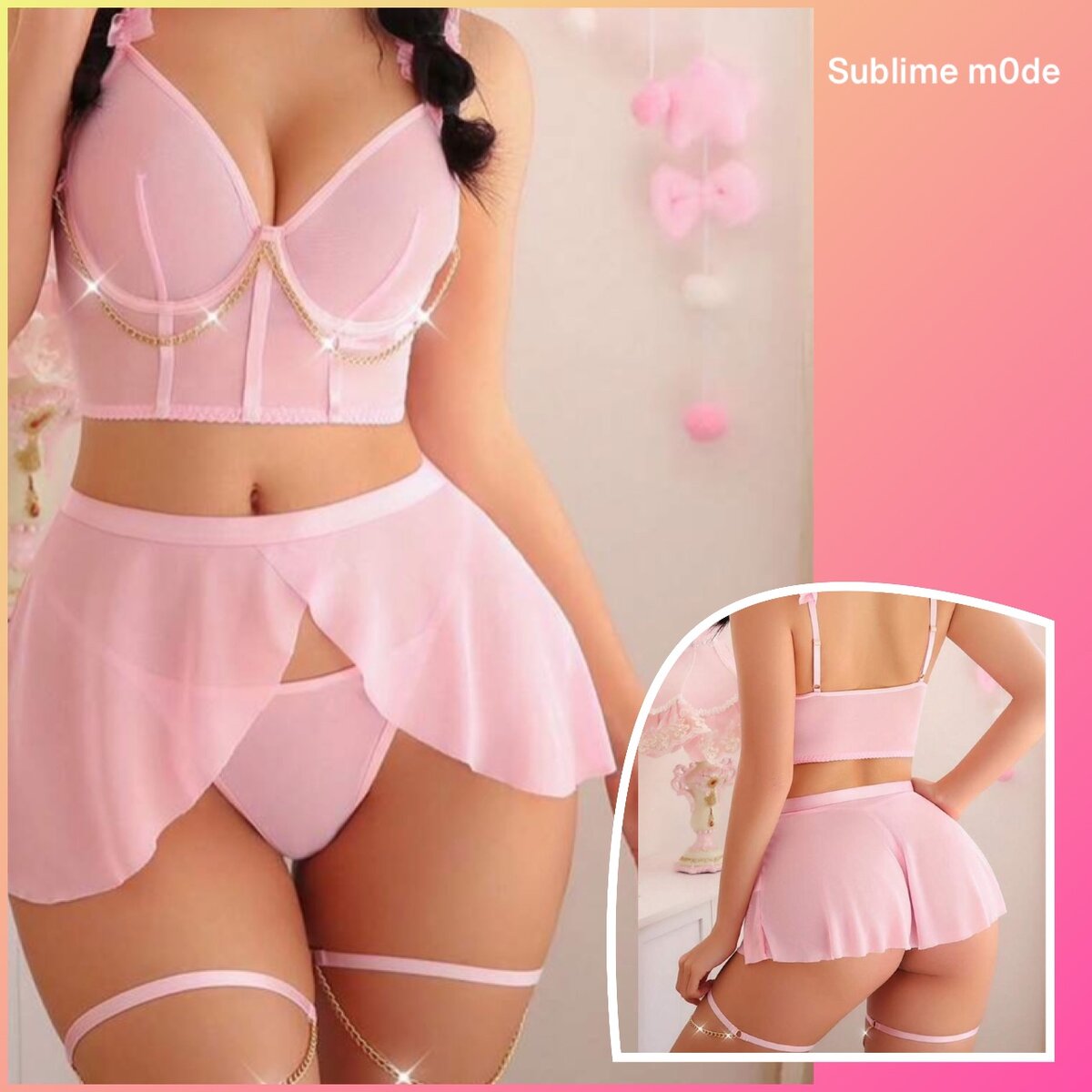 Ensemble Lingerie Féminine