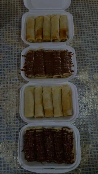 Crêpes Nutella+ marbré