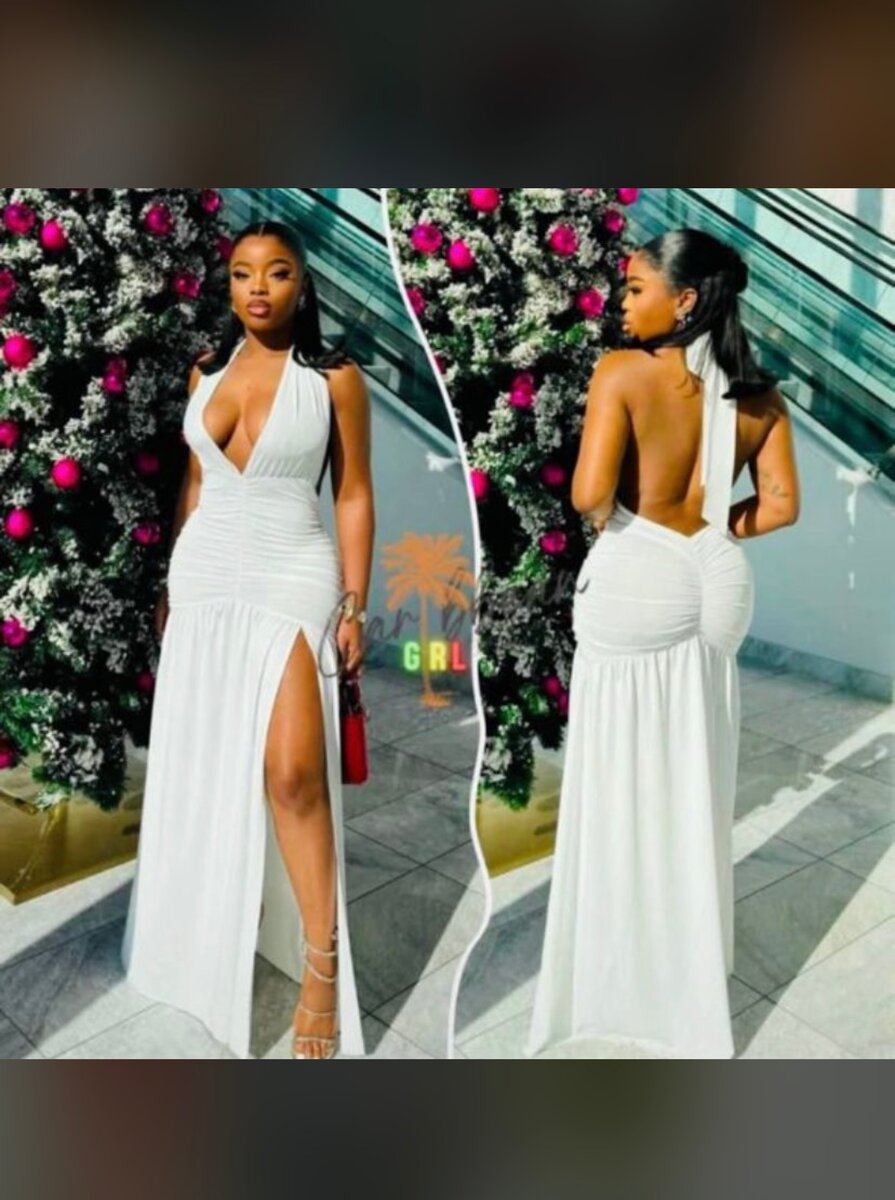 Robe Élegante à Fente