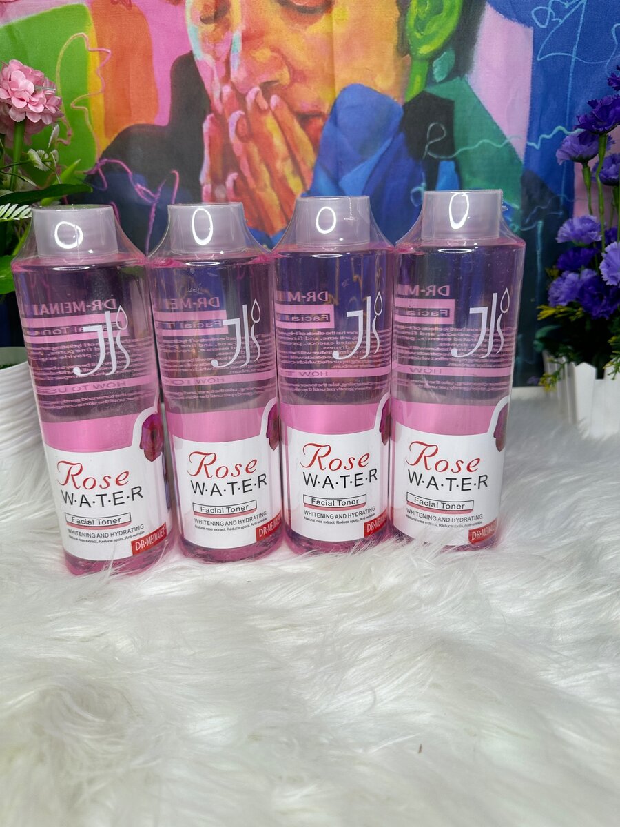 Rose water toner