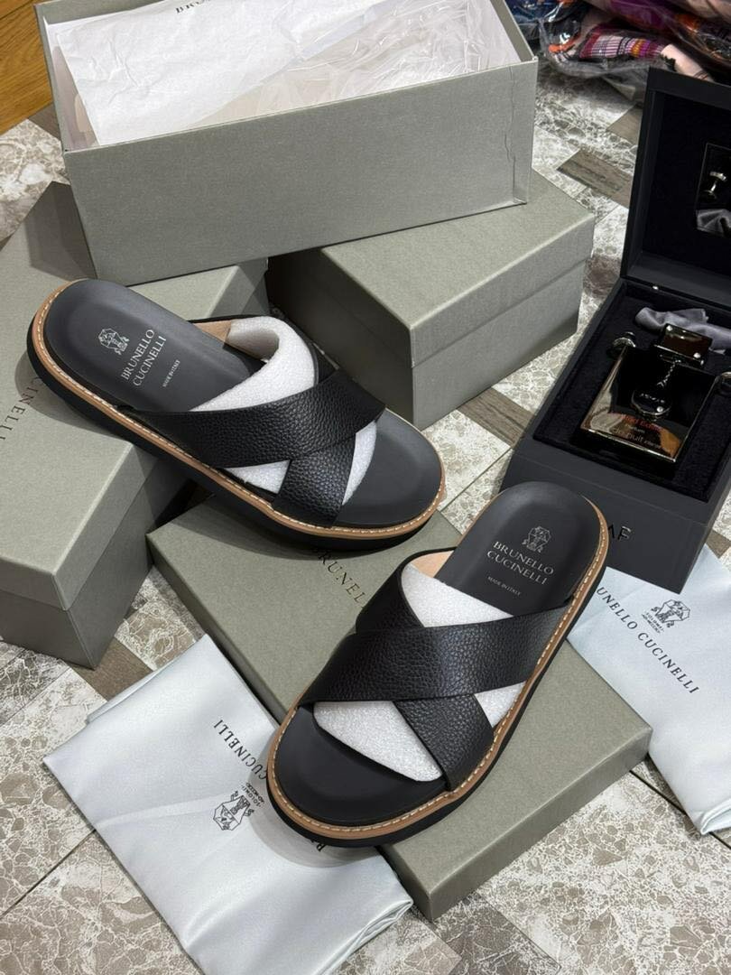 BRUNELLO CLASSIC SLIPPER