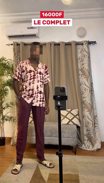 Ensemble Chemise et Pantalon Homme