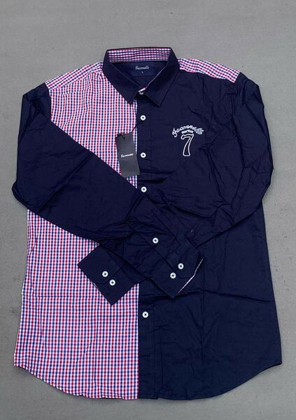 Chemise Homme Bicolore Élégante