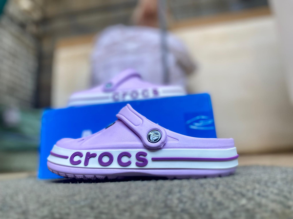 Chaussure Crocs violet