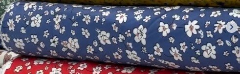 Красивая ткань для пошивая одежды Бельмондо штапель