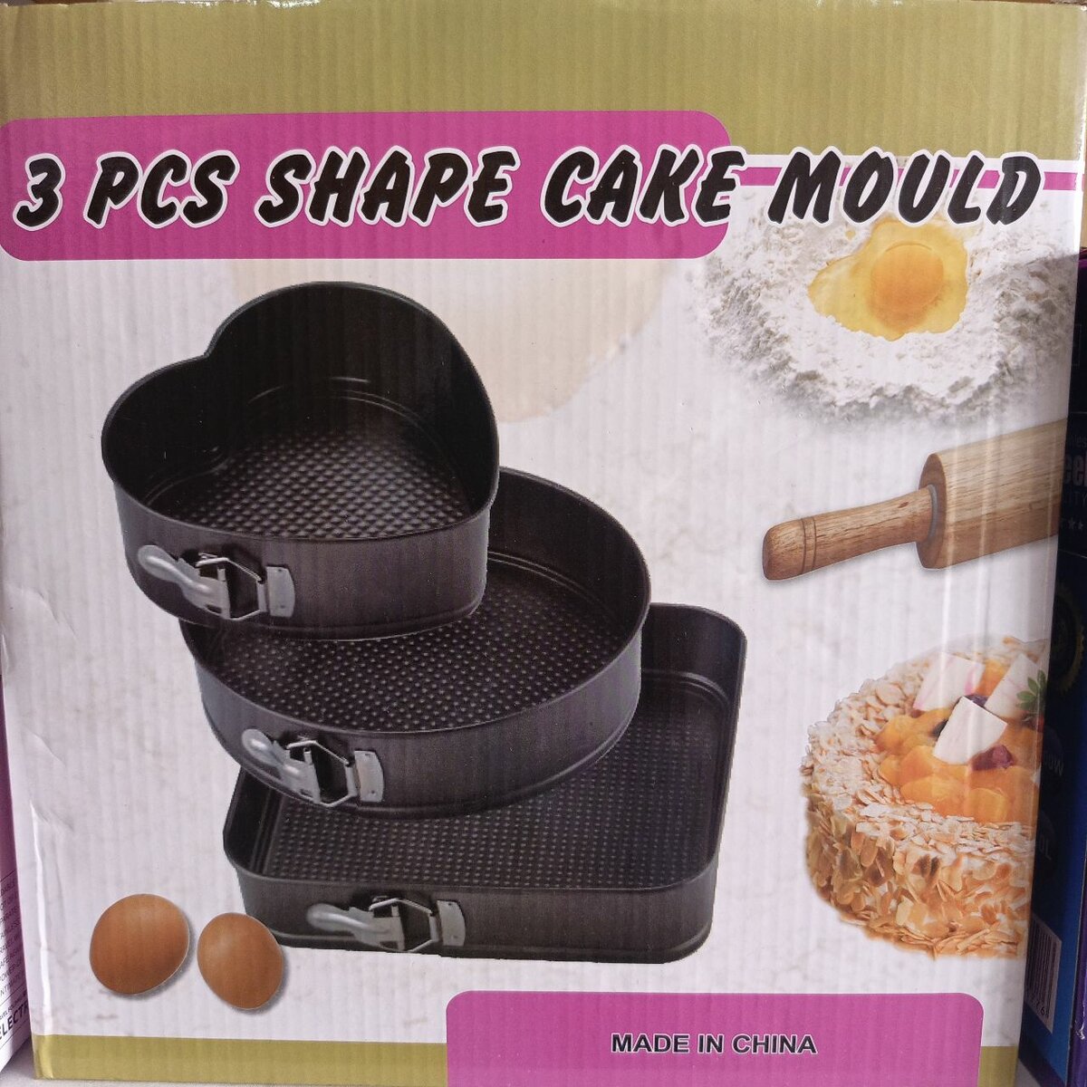 3 PCS Shape Cake Mould