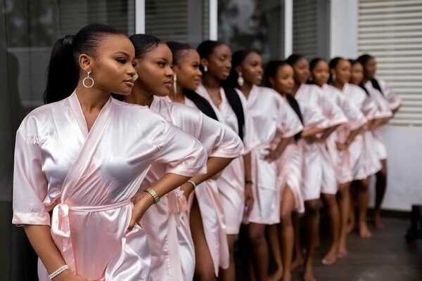 Peignoirs de Mariée Satin