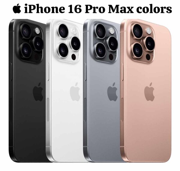 iPhone 16 Pro Max 256GB/512GB & 1TB