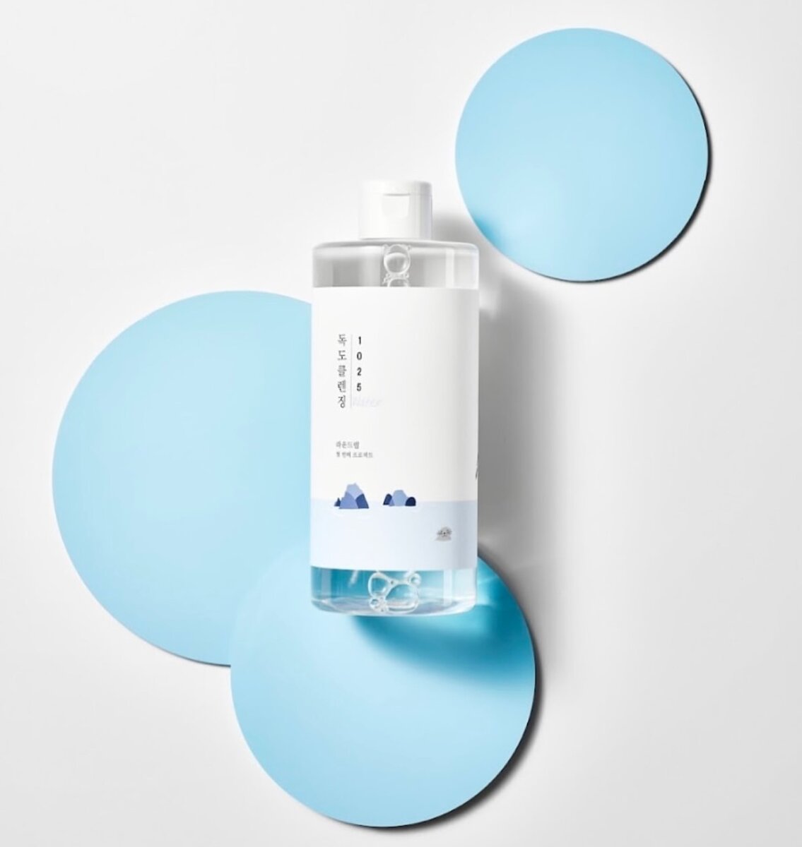 Мягкая мицеллярная вода для снятия макияжа Round Lab 1025 Do