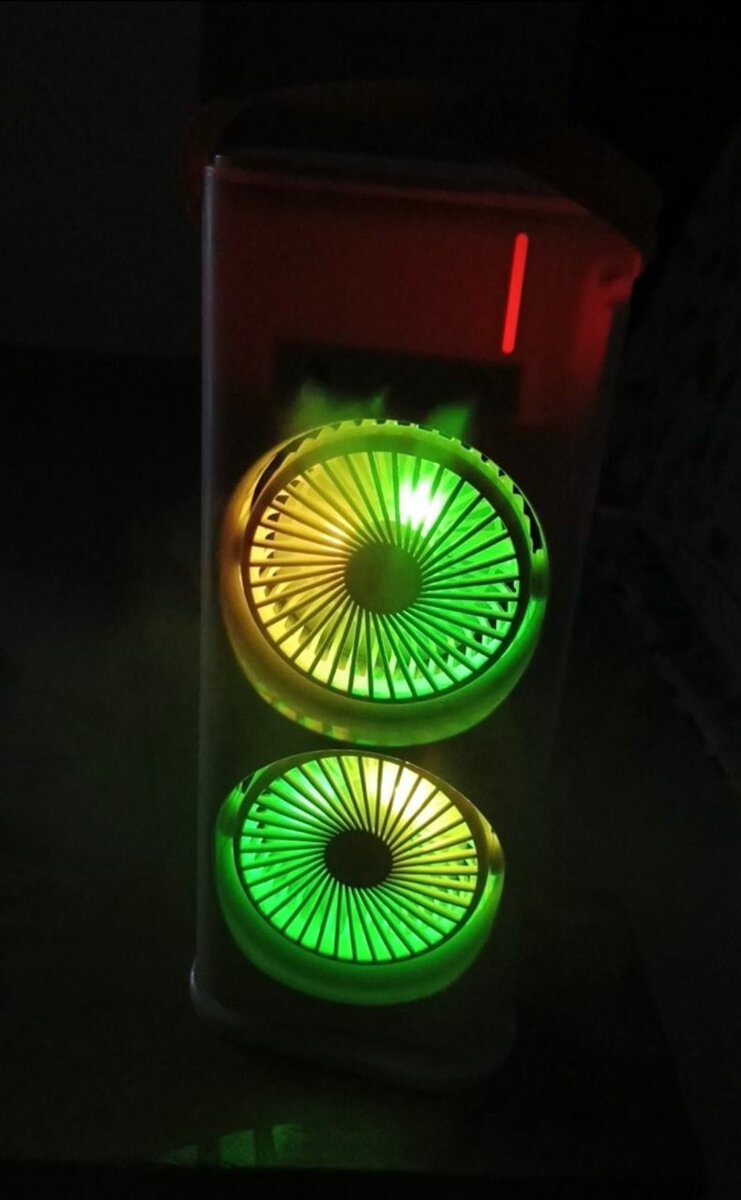 Mini climatiseur led avec vapo